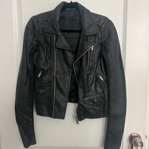 Rick Owens Leather Jacket